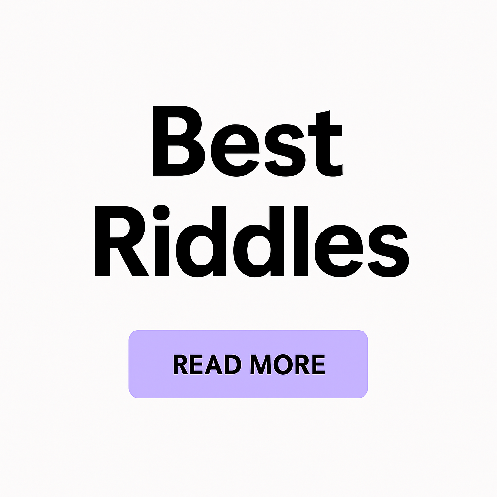 best riddles
