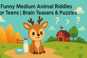 Funny Medium Animal Riddles for Teens | Brain Teasers & Puzzles